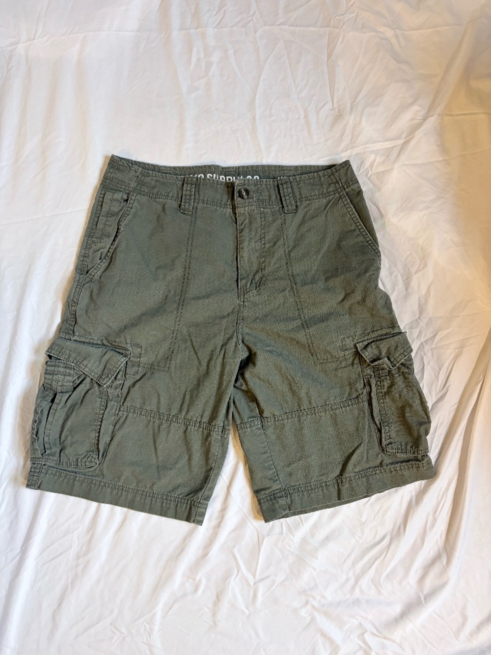 Mossimo Supply Co. Dark Green Cargo Shorts